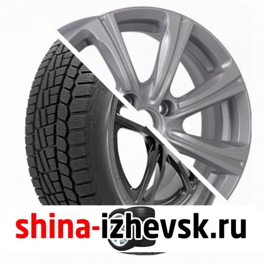 Колесо в сборе Viatti Brina зима (V-521) 185/65 R15 T 88 + iFree Апероль 6xR15 4×100 ET45 DIA67.1 Серебристый в Ижевске